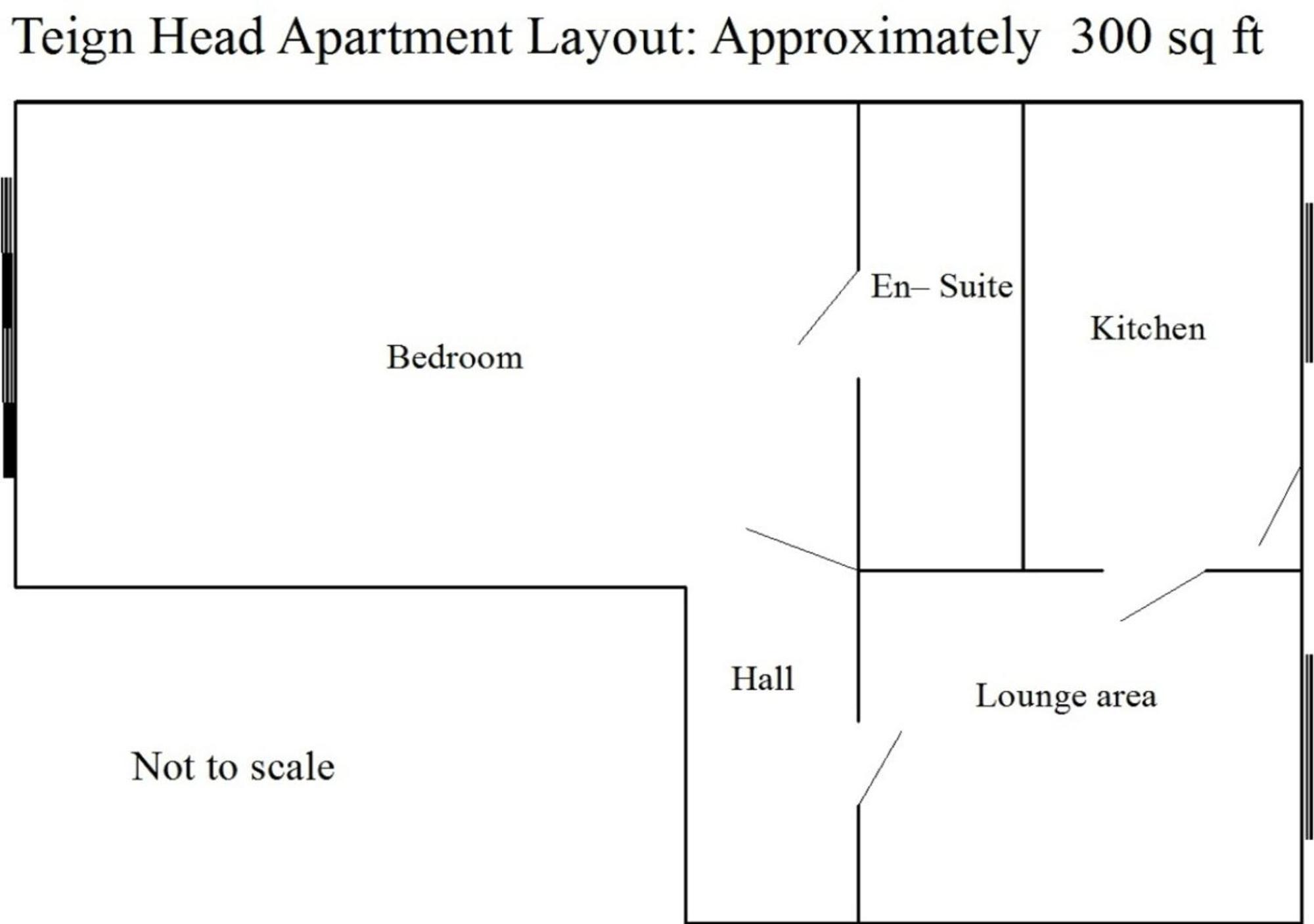 Teign Head Apartment نيوتن أبوت المظهر الخارجي الصورة